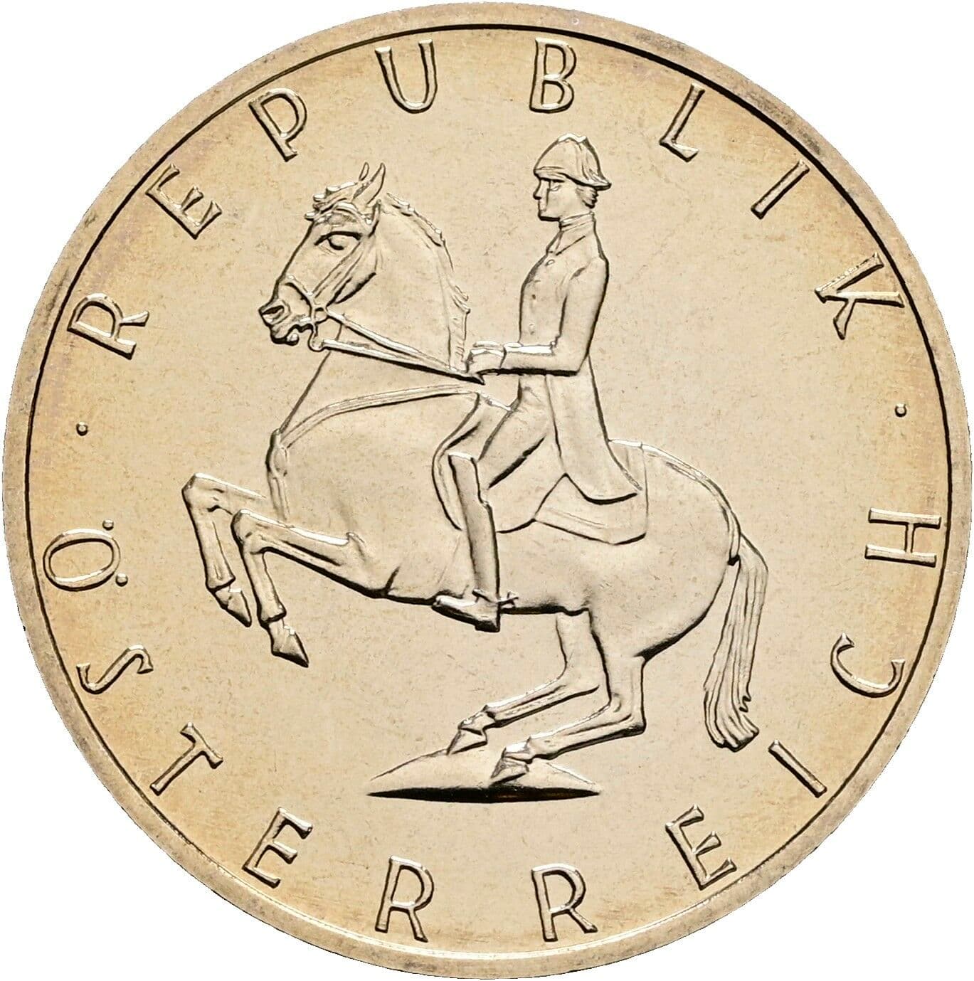 5 Schilling 1996 – Rückseite