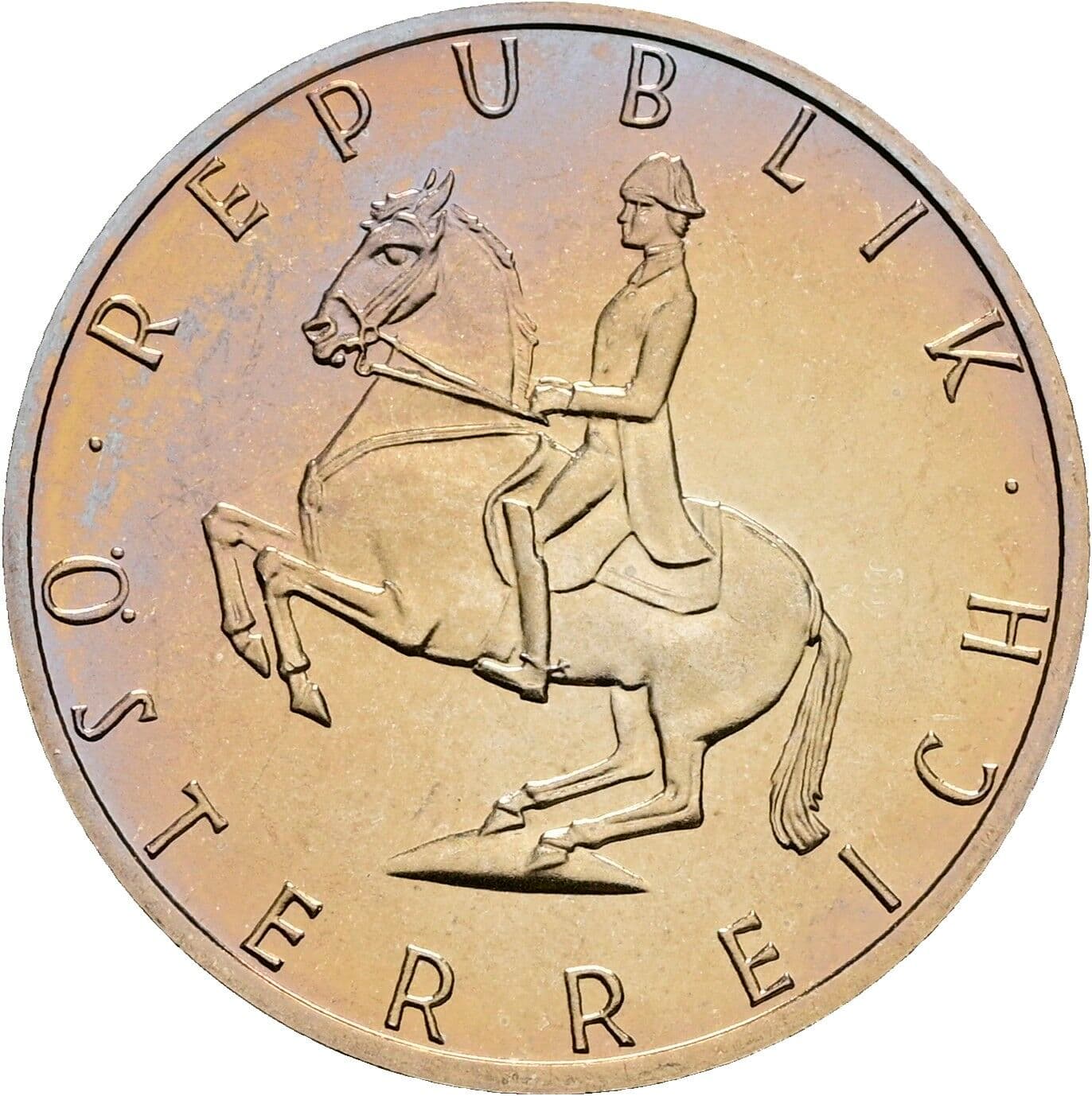 5 Schilling 1996 – Rückseite