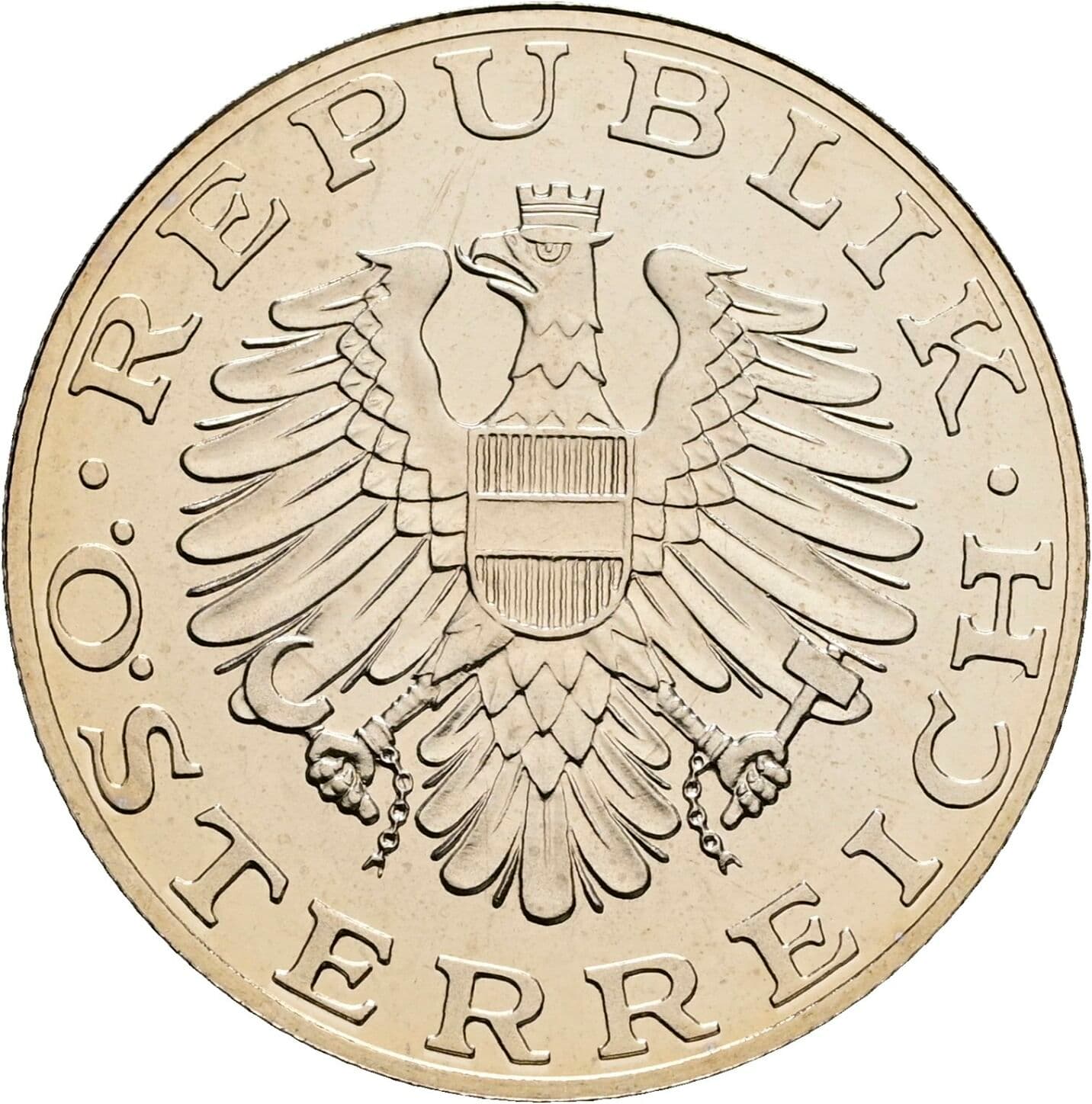 10 Schilling 1996 – Rückseite