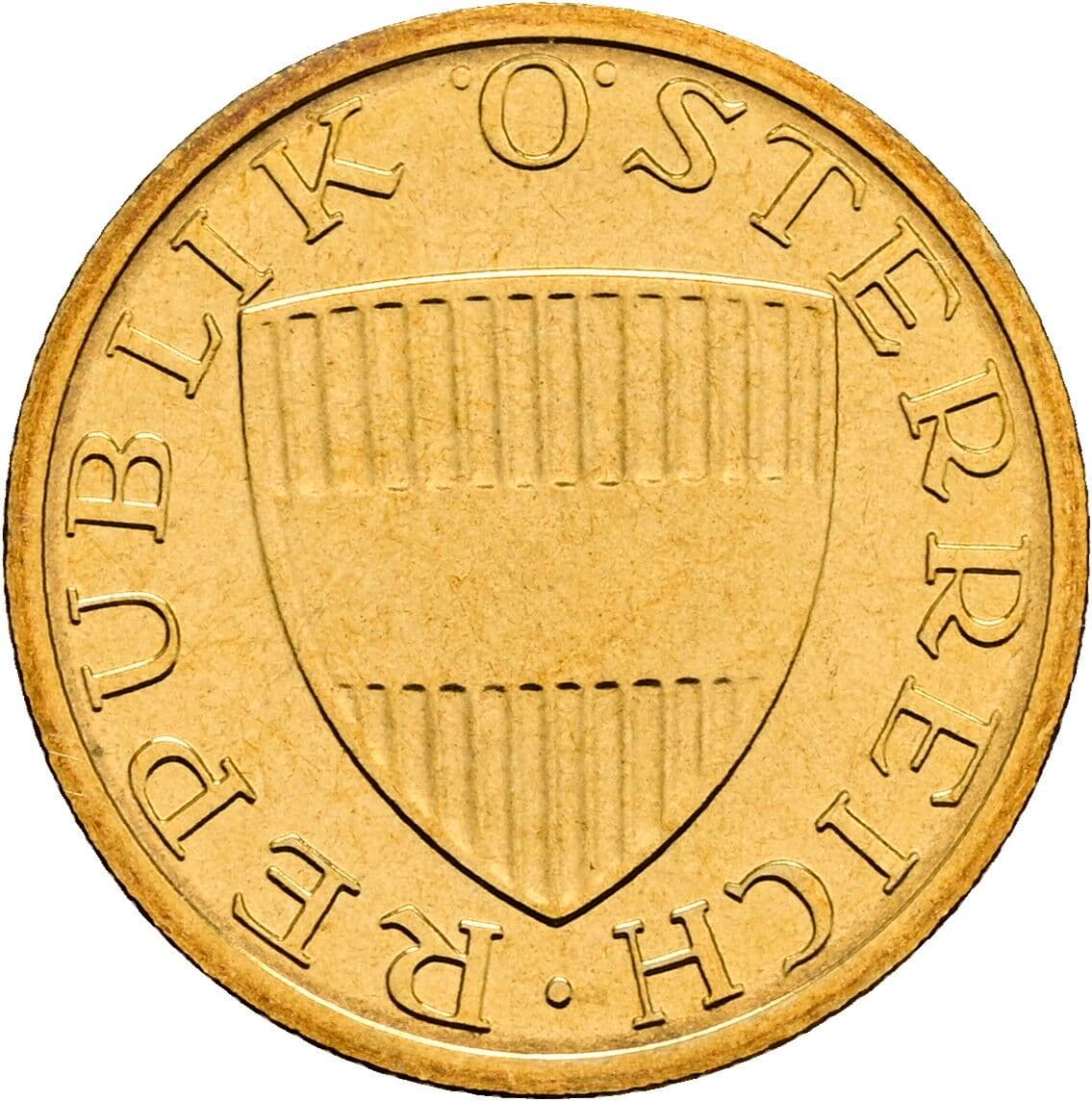 50 Groschen 2001 – Rückseite