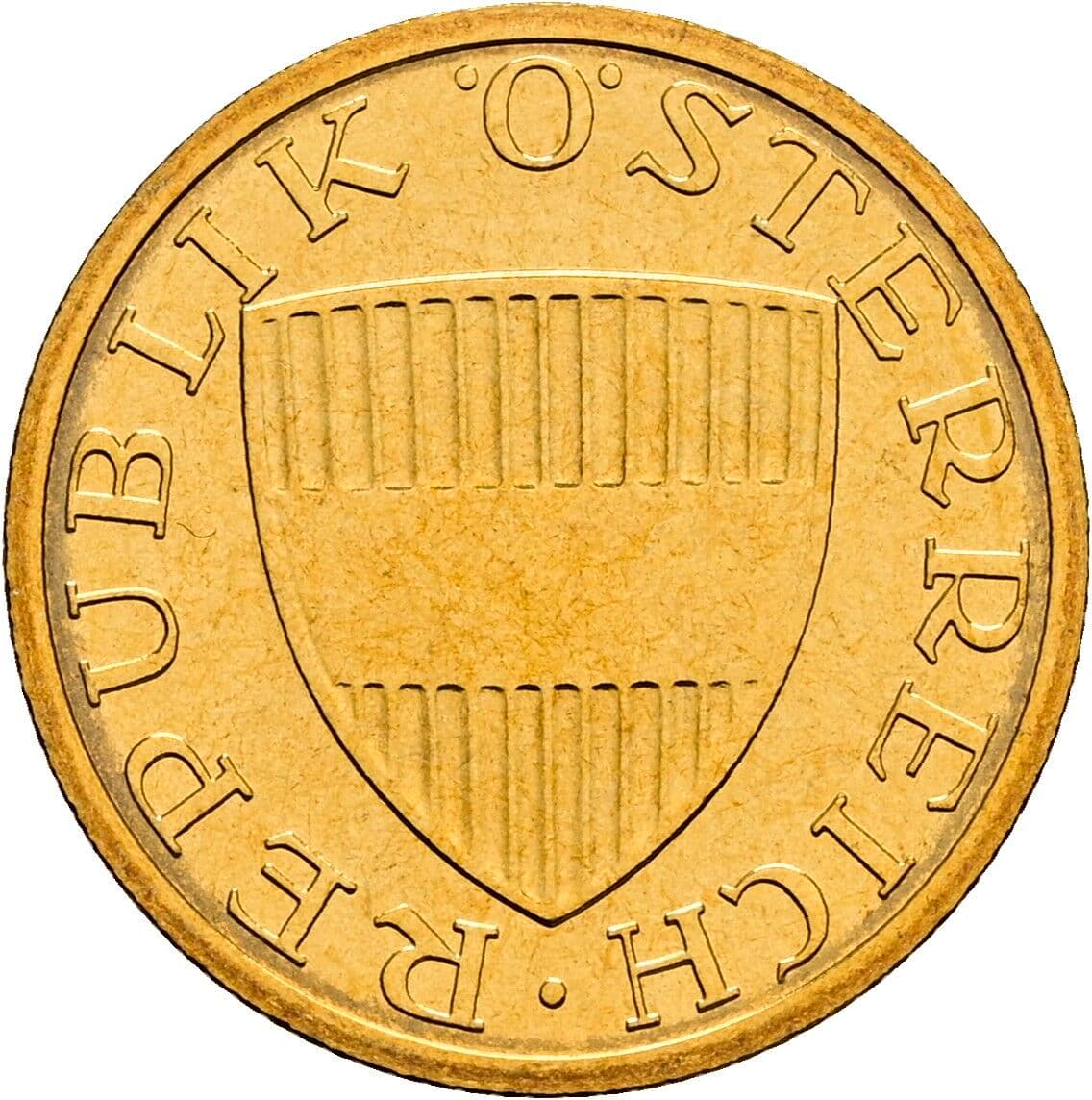 50 Groschen 2001 – Rückseite