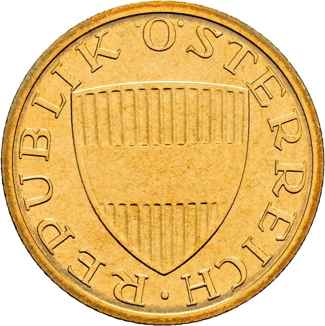50 Groschen 2001 – Rückseite
