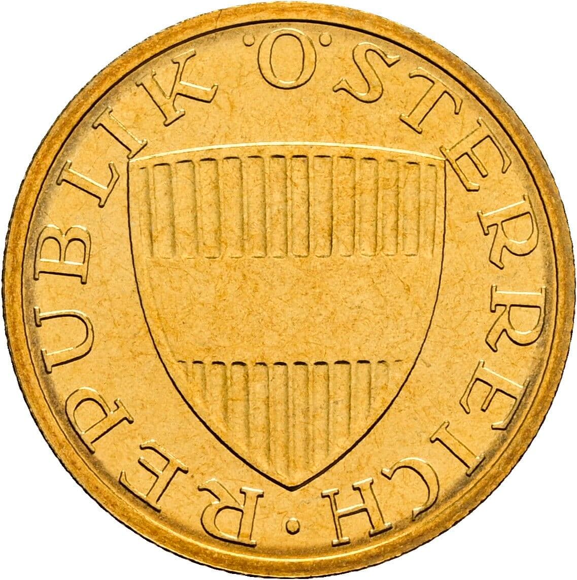 50 Groschen 2001 – Rückseite