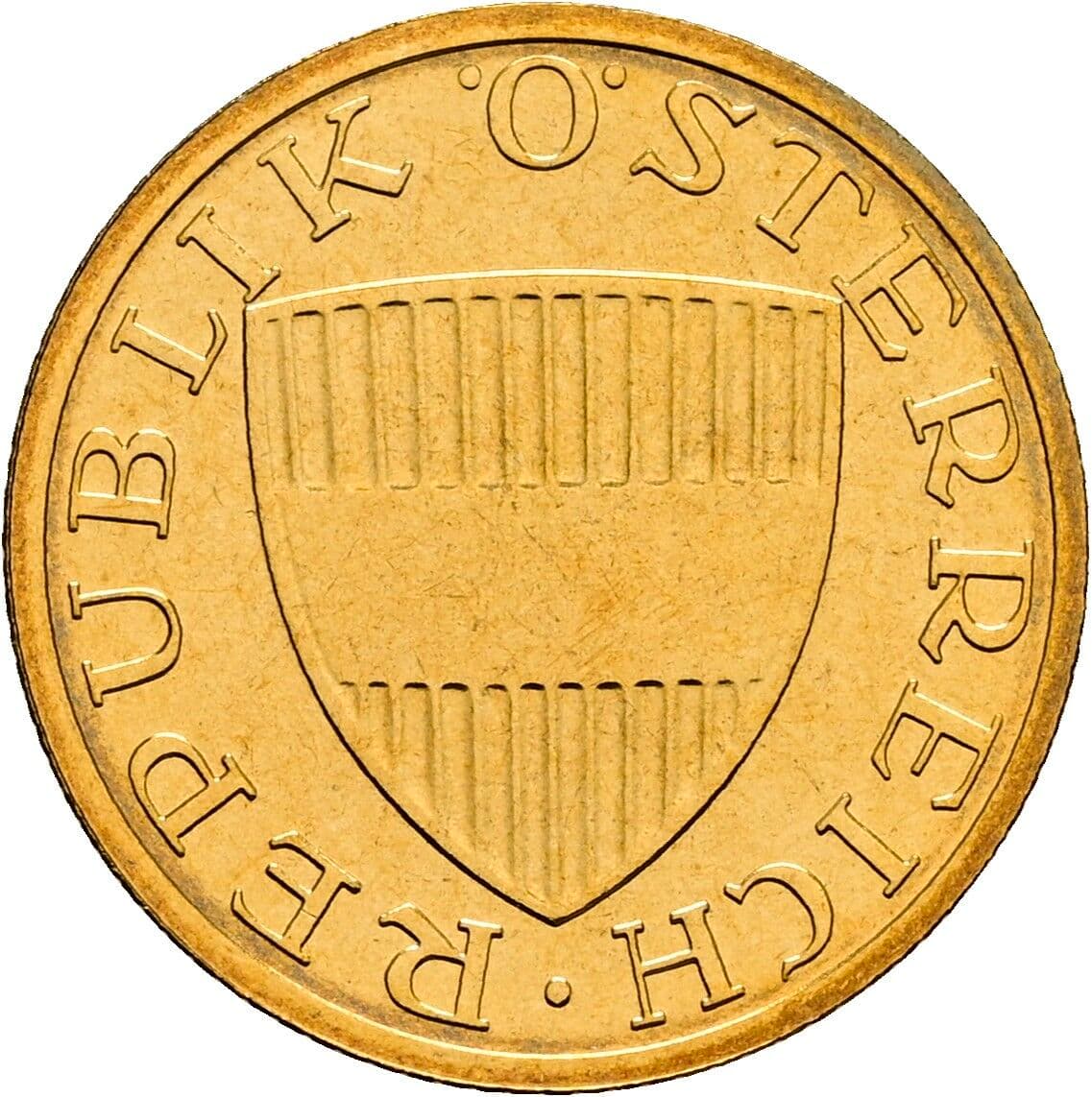 50 Groschen 2001 – Rückseite
