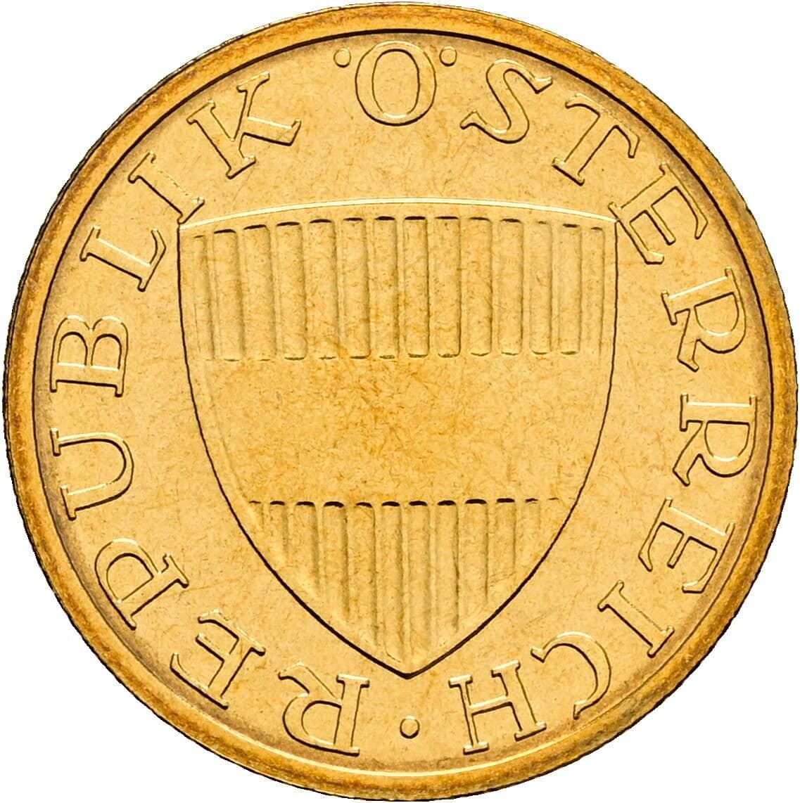 50 Groschen 2001 – Rückseite