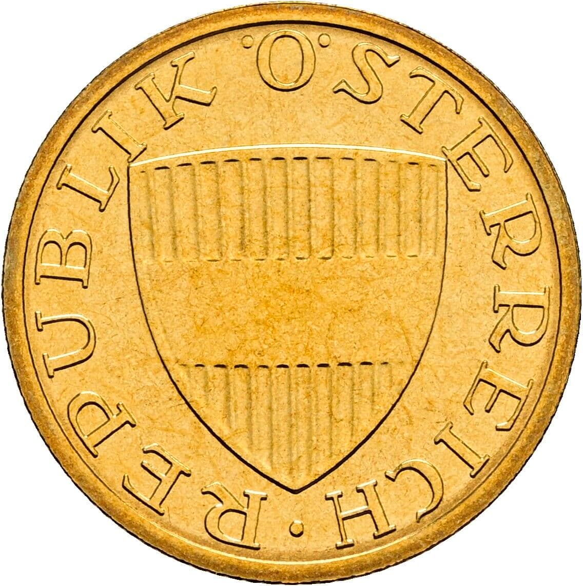 50 Groschen 2001 – Rückseite