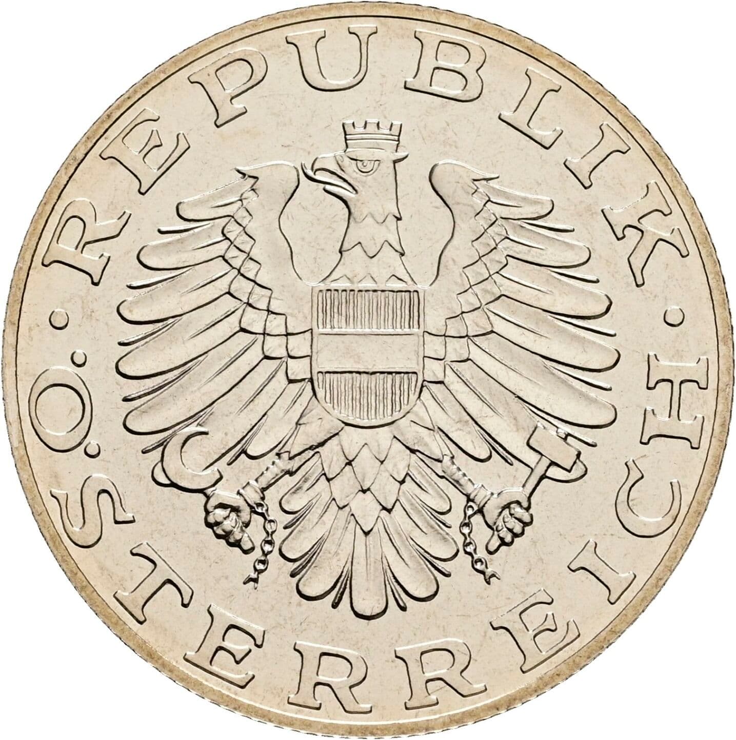 10 Schilling 2001 – Rückseite
