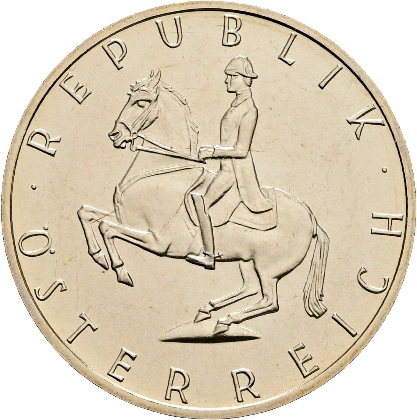 5 Schilling 2001 – Rückseite
