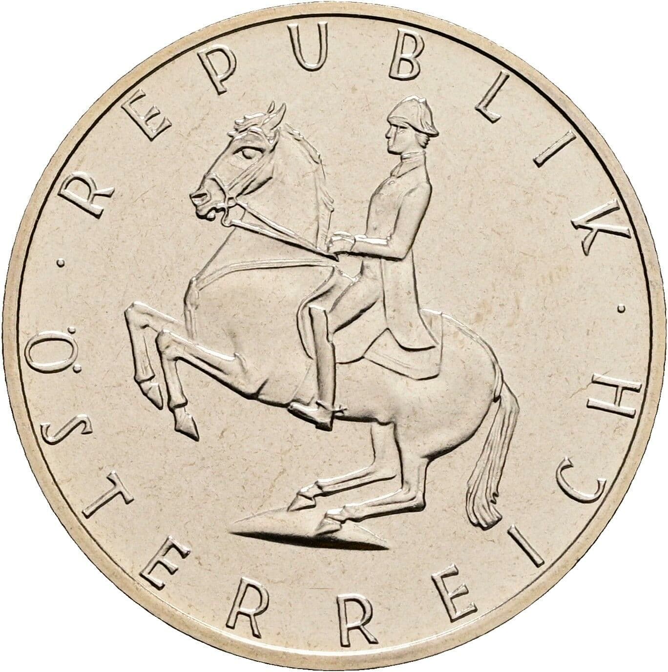 5 Schilling 2001 – Rückseite