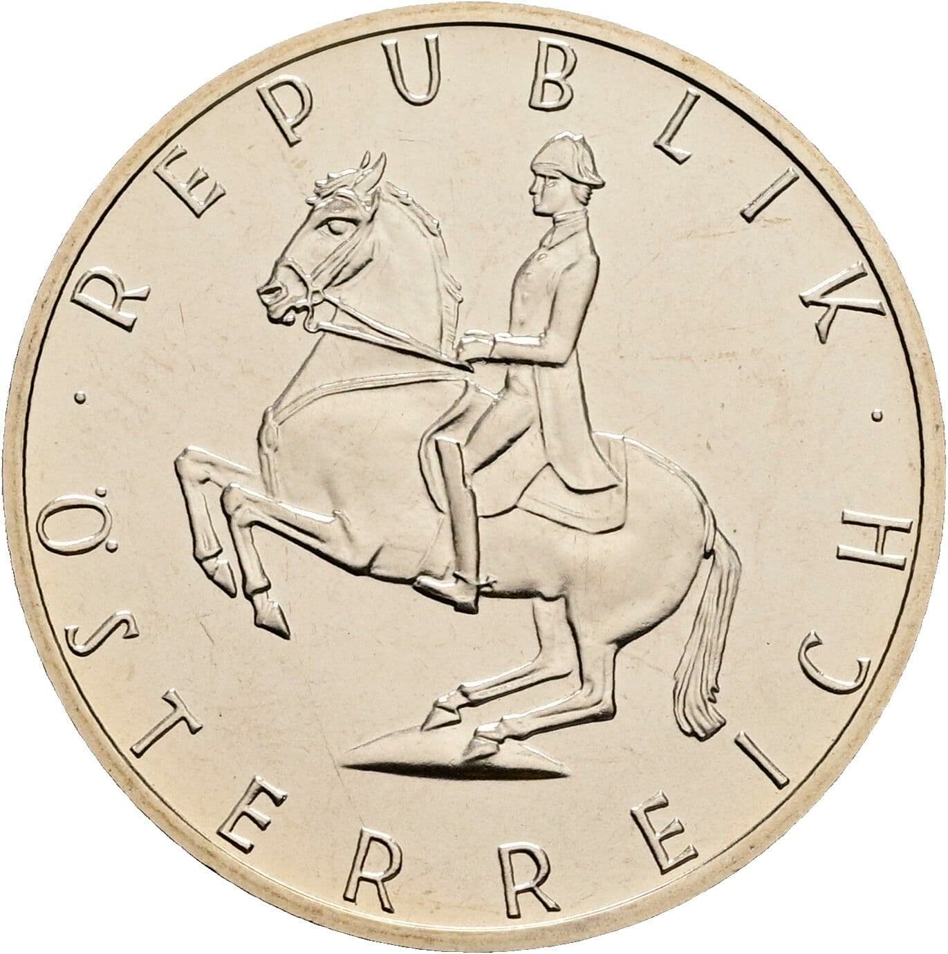5 Schilling 2001 – Rückseite