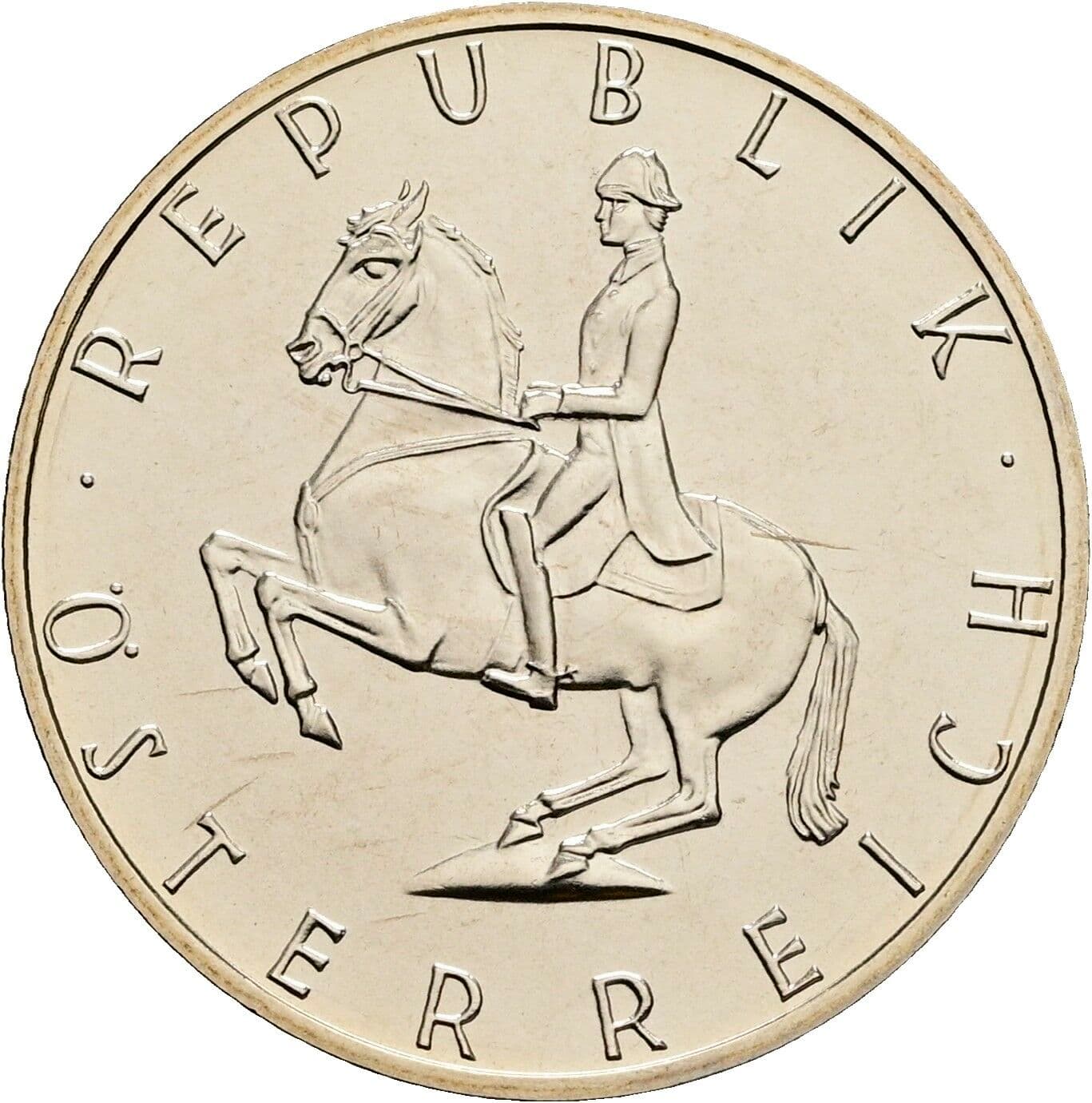 5 Schilling 2001 – Rückseite