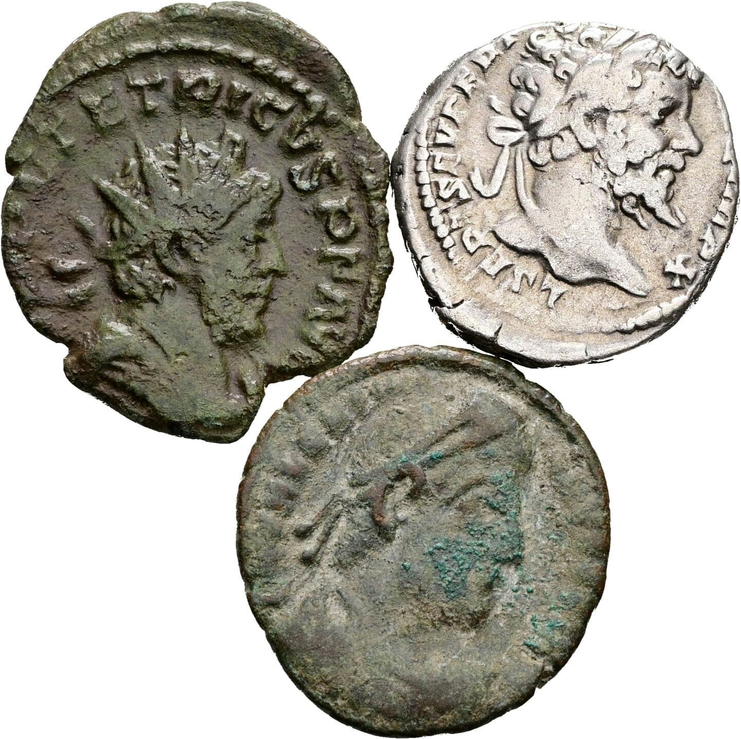 Lot Denar, Follis, Bronze