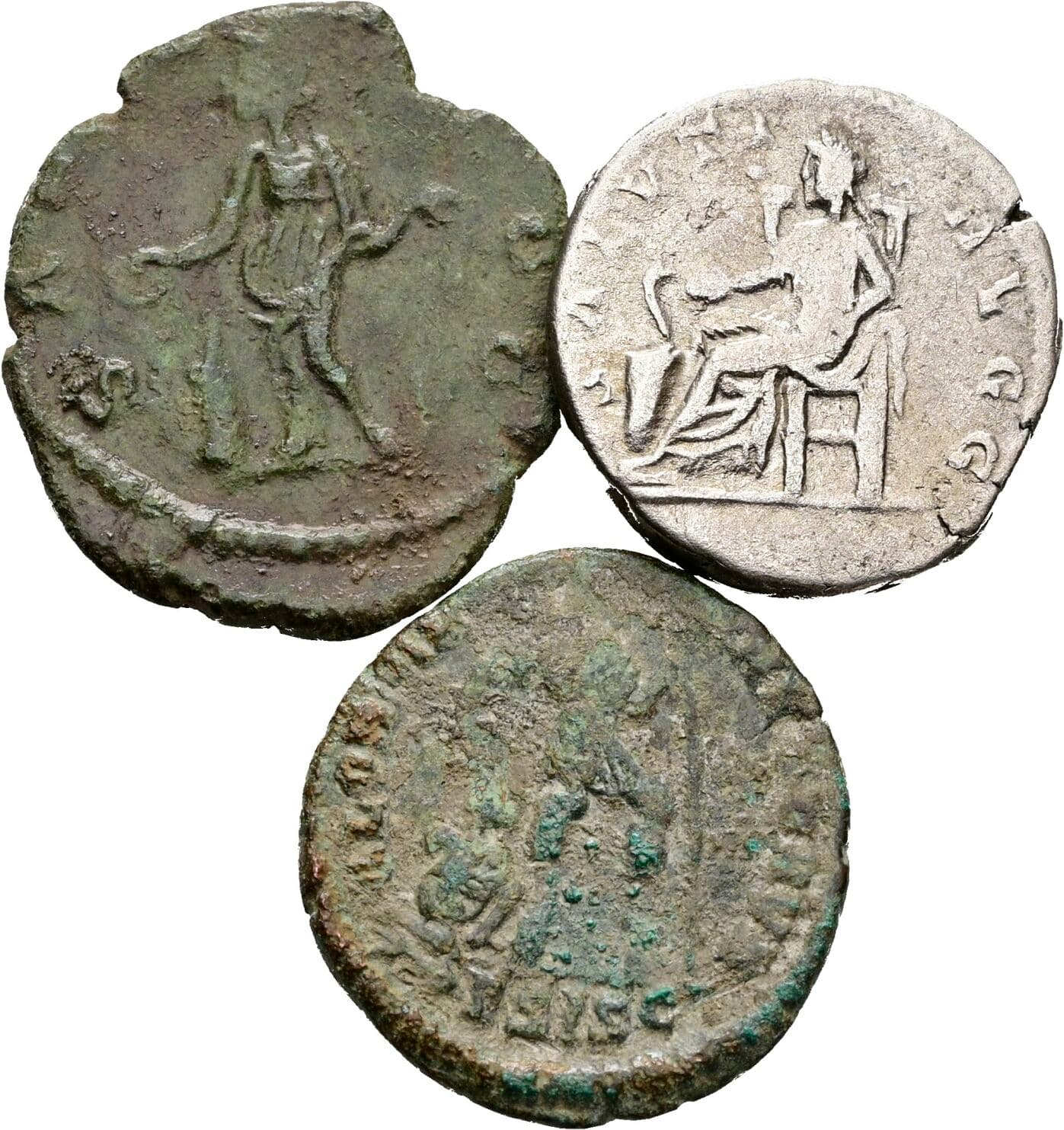 Lot Denar, Follis, Bronze