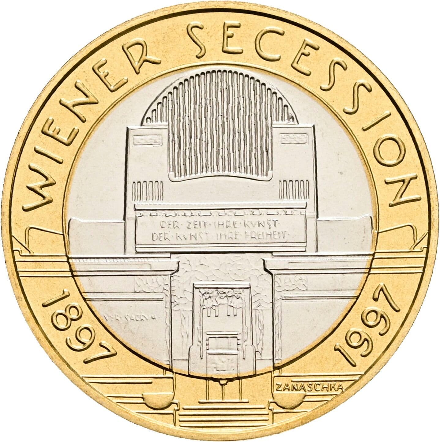 50 Schilling 1997 – Rückseite