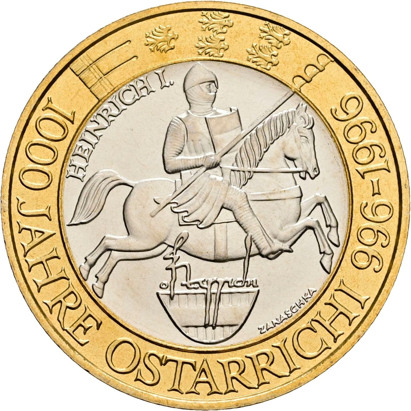 50 Schilling 1996 – Rückseite