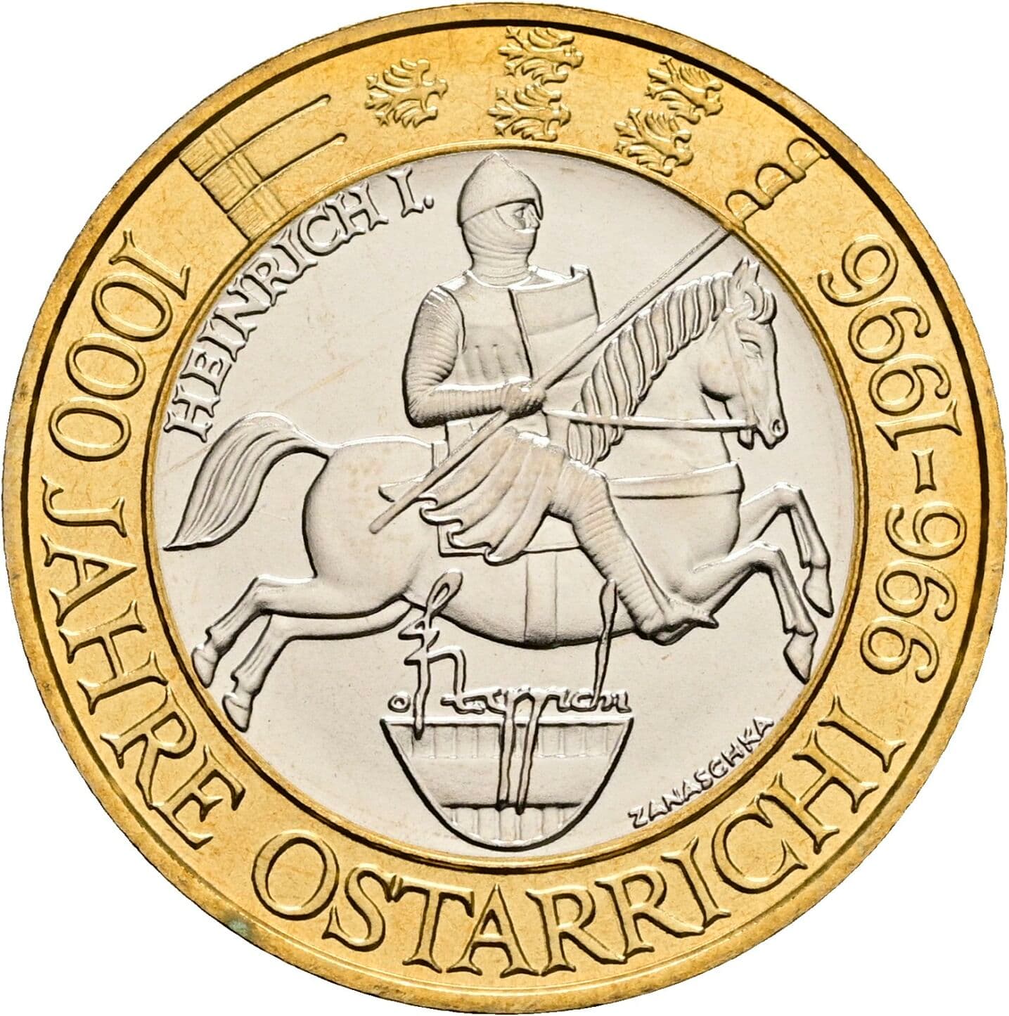 50 Schilling 1996 – Rückseite