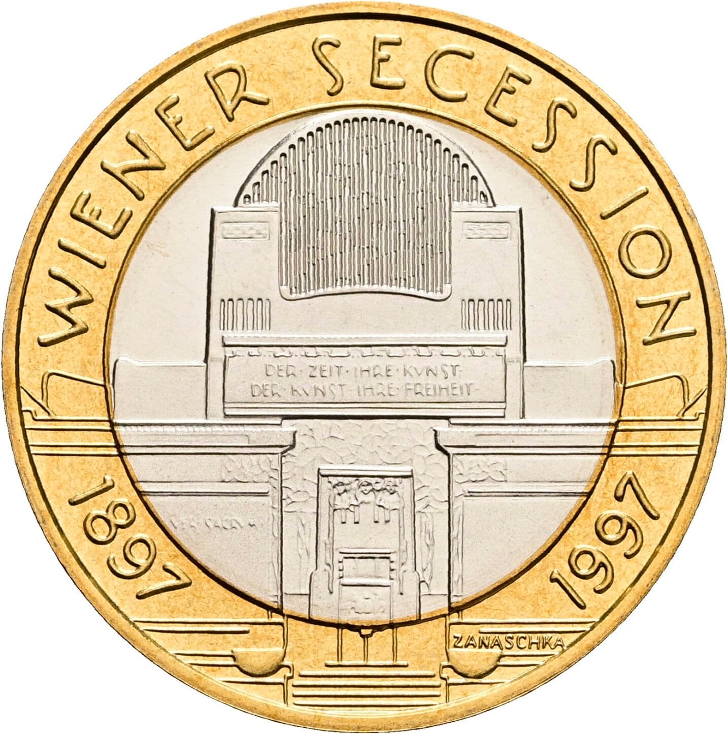 50 Schilling 1997 – Rückseite