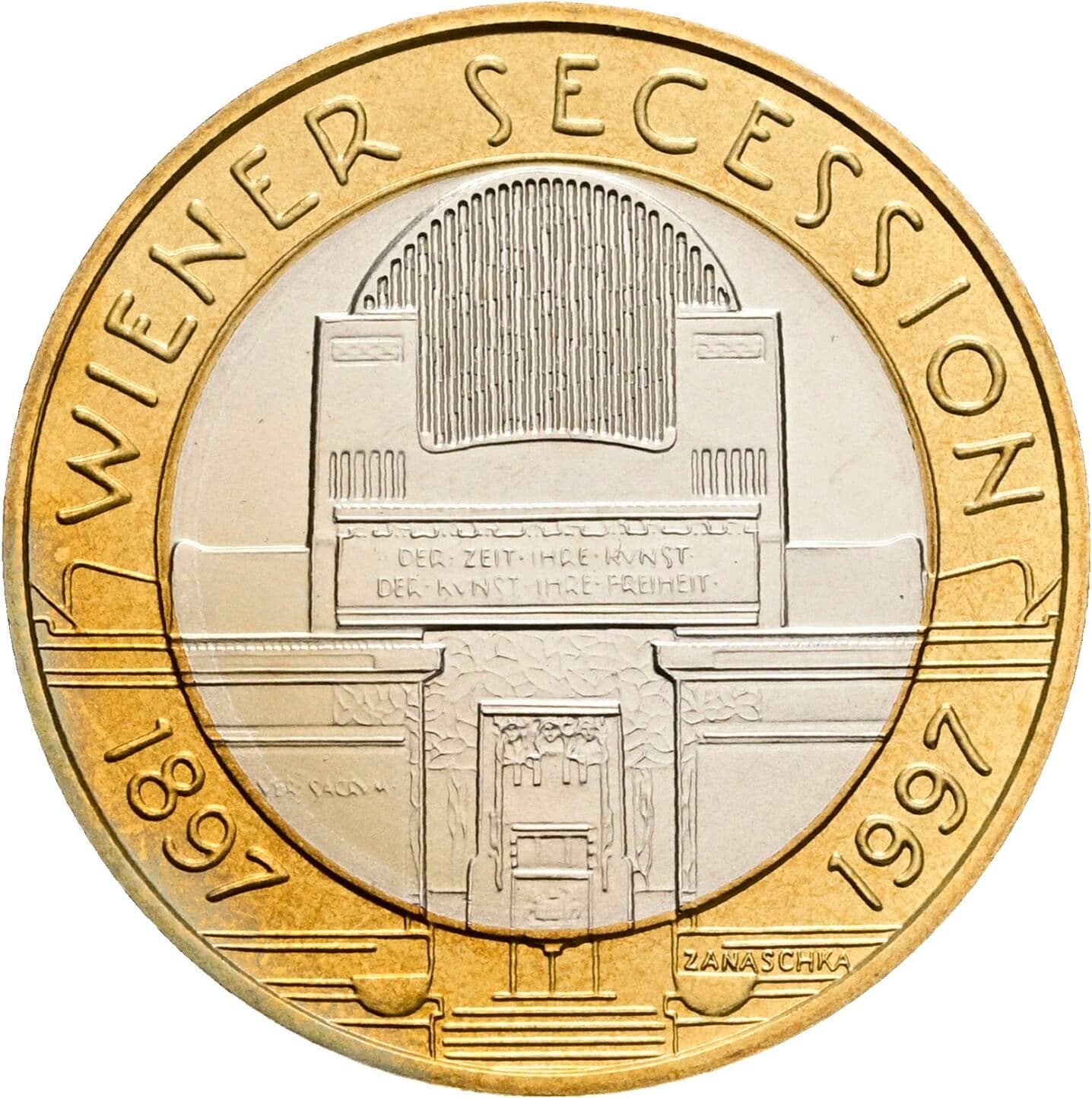 50 Schilling 1997 – Rückseite