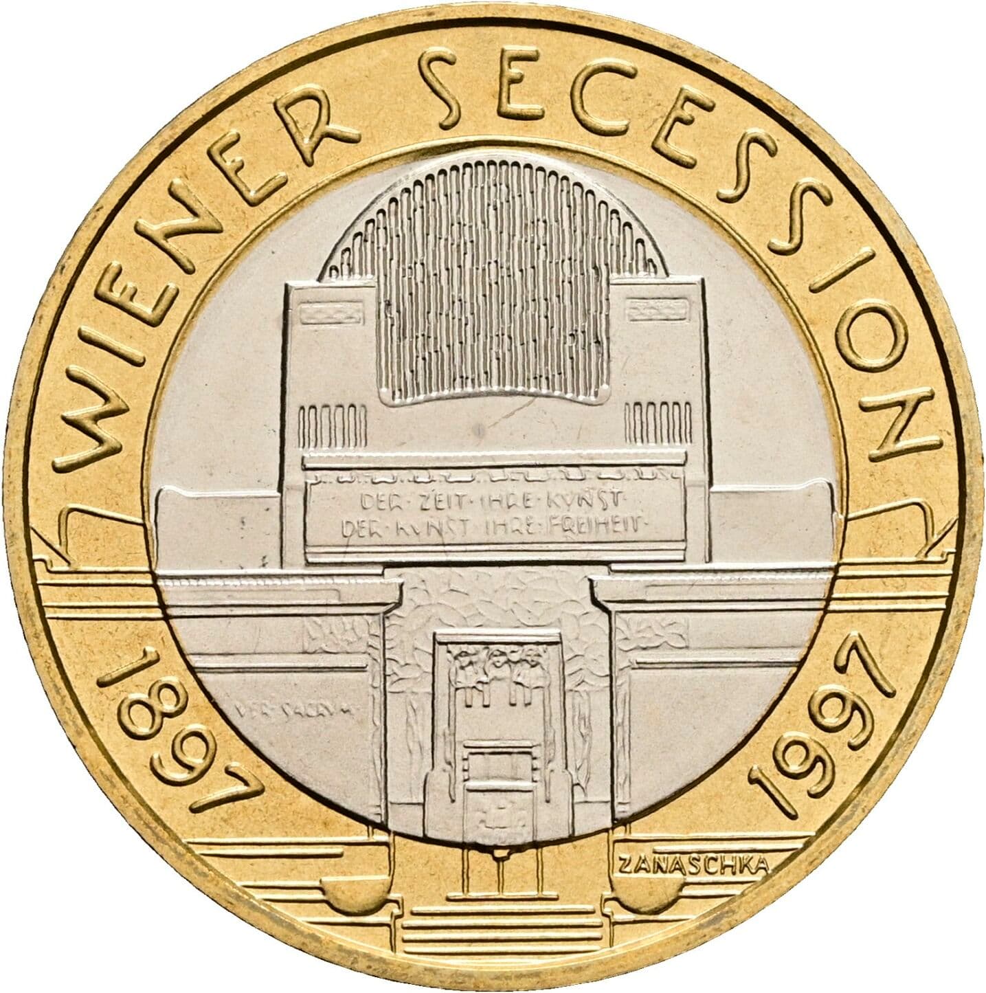 50 Schilling 1997 – Rückseite