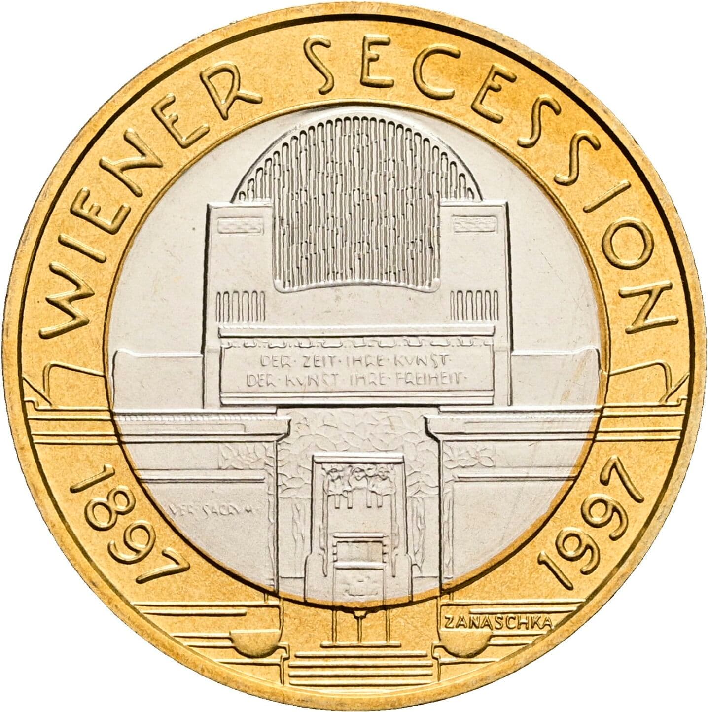 50 Schilling 1997 – Rückseite