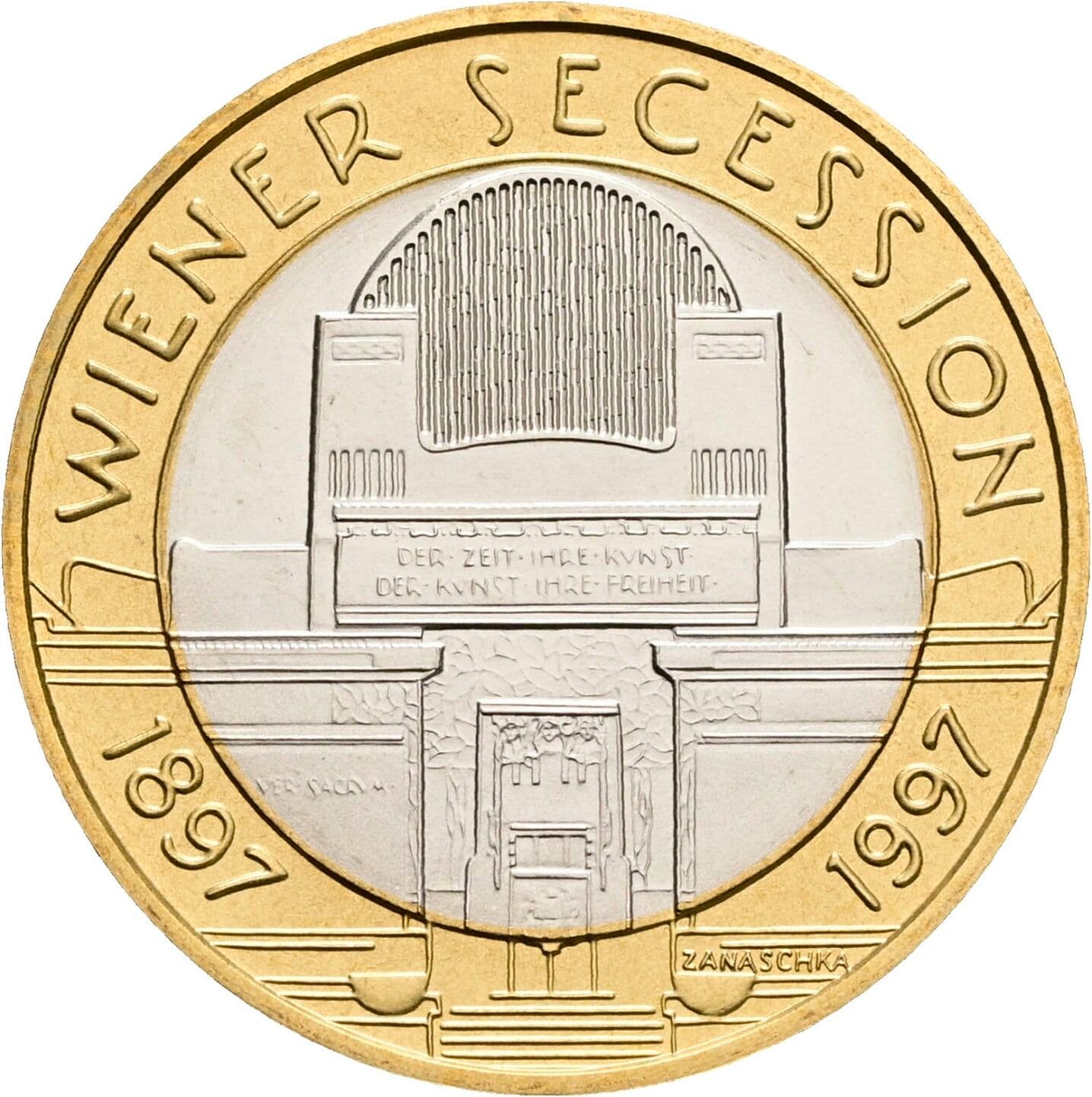 50 Schilling 1997 – Rückseite