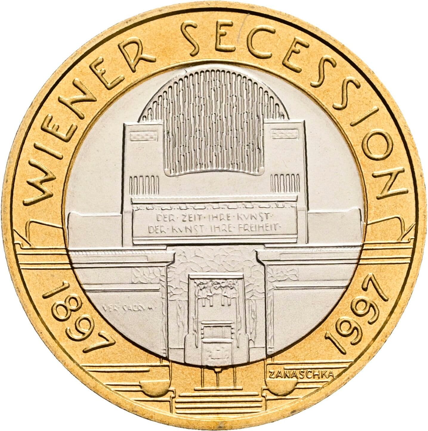 50 Schilling 1997 – Rückseite