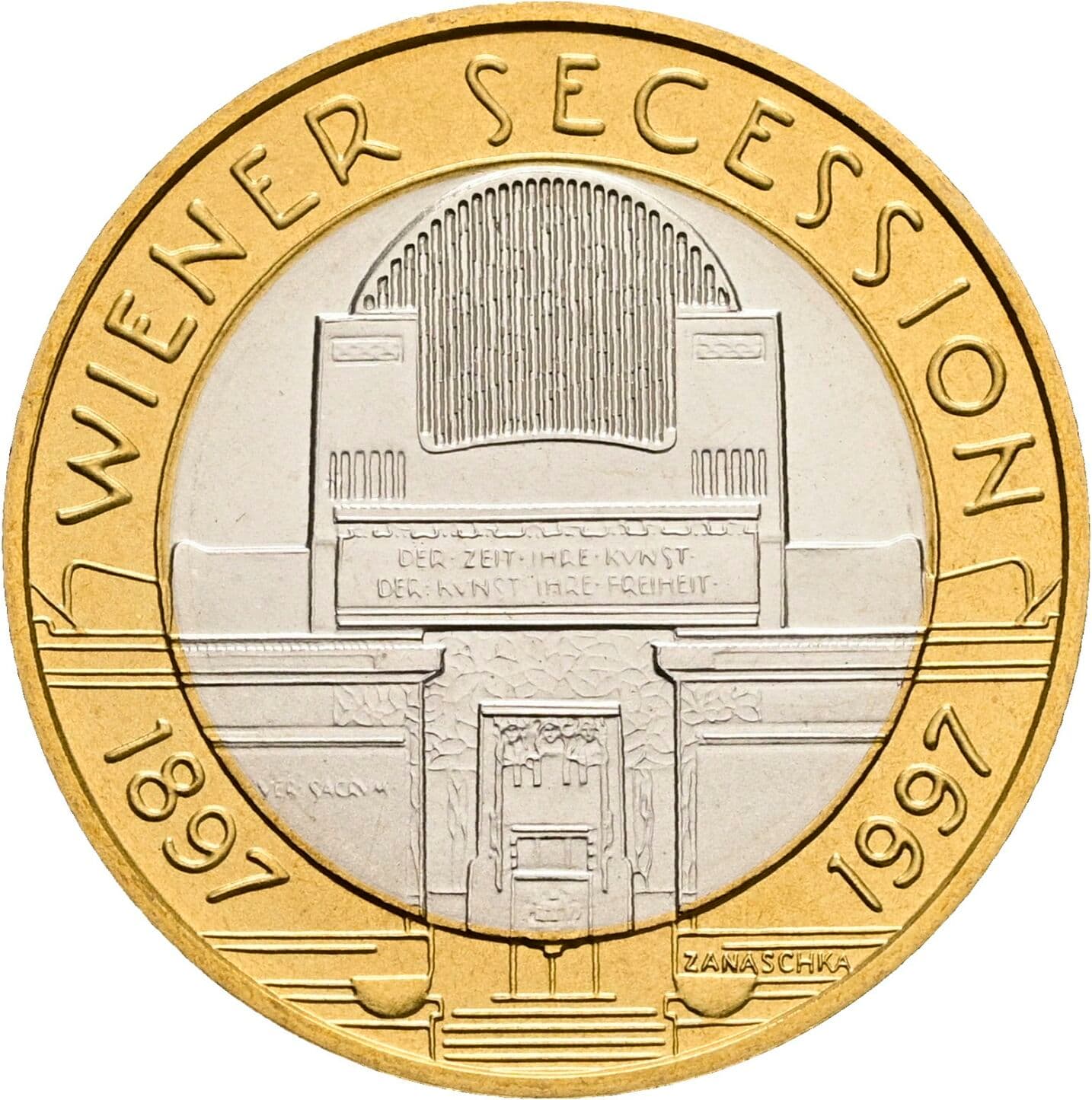 50 Schilling 1997 – Rückseite