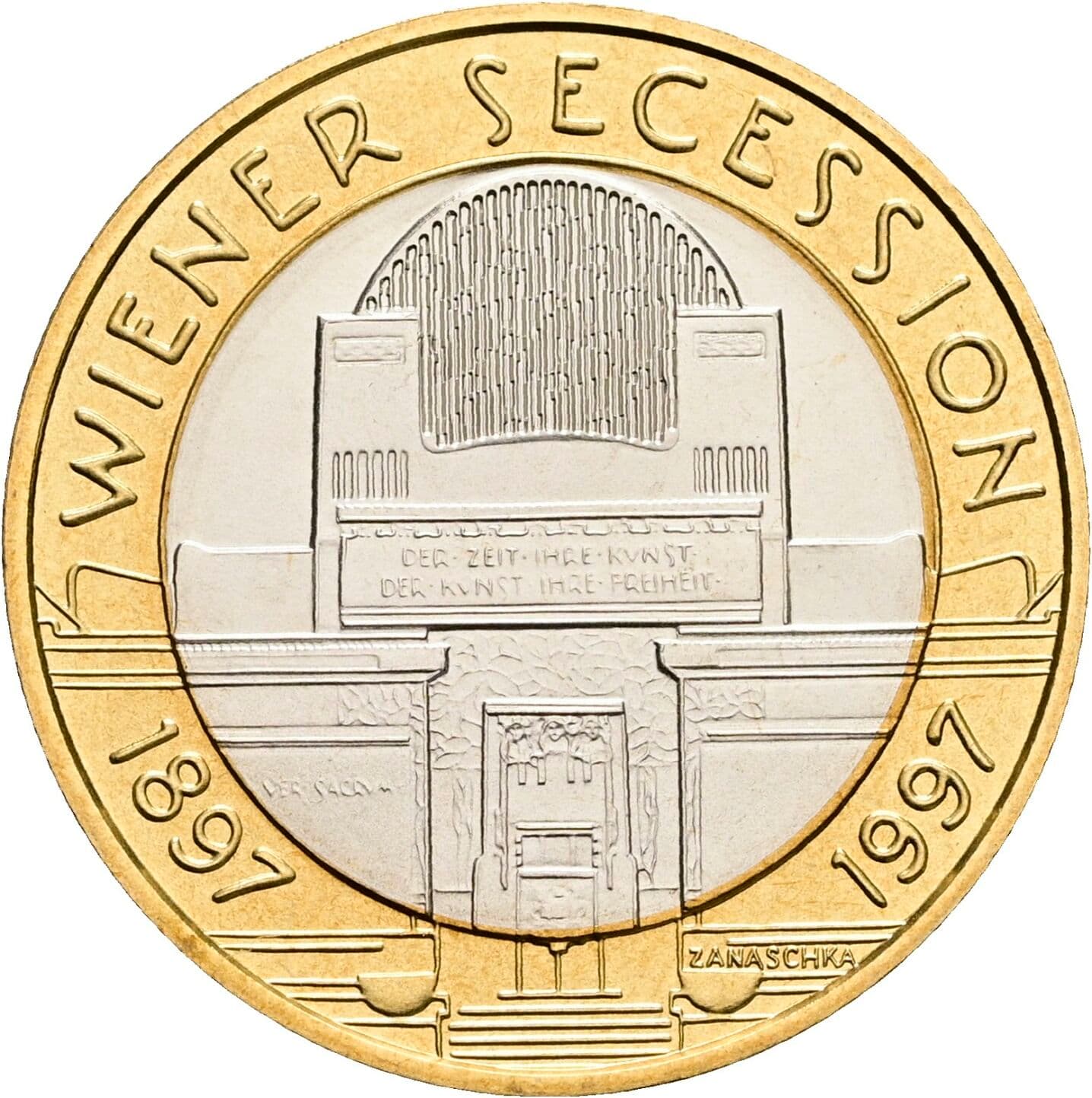 50 Schilling 1997 – Rückseite