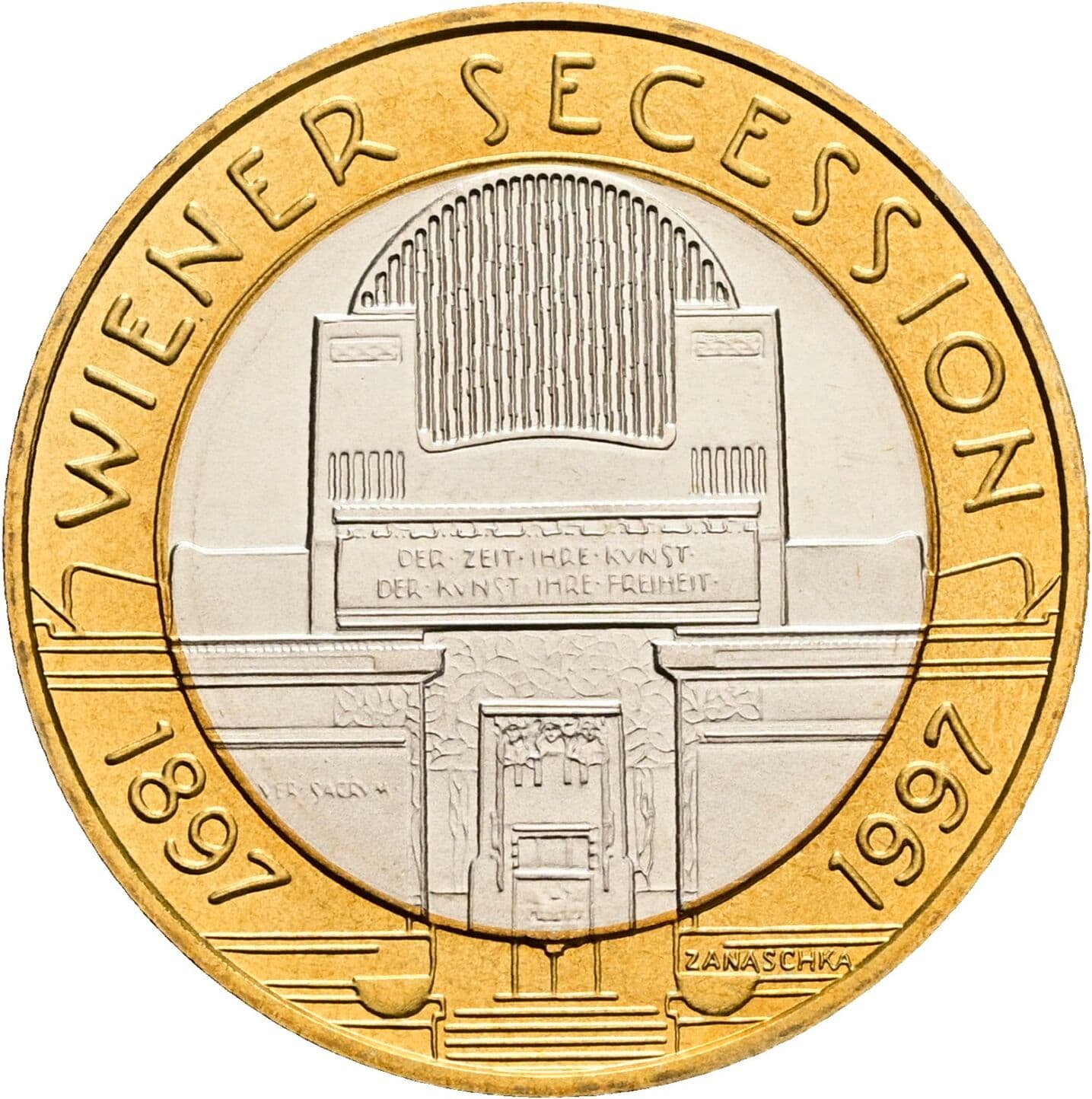50 Schilling 1997 – Rückseite