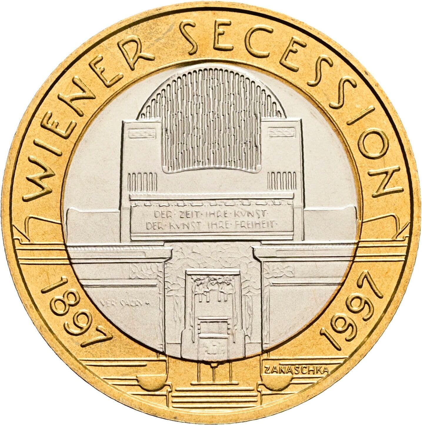 50 Schilling 1997 – Rückseite
