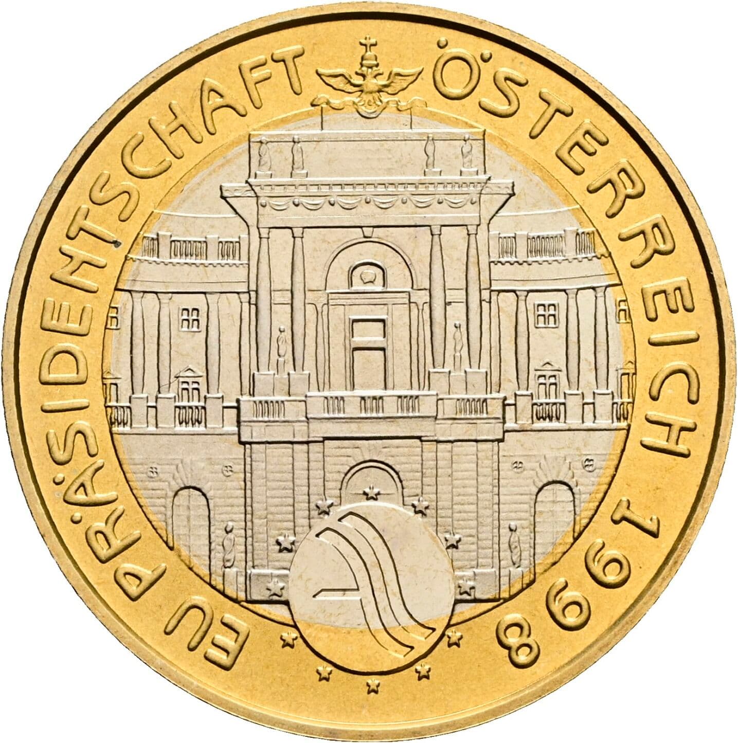50 Schilling 1998 – Rückseite