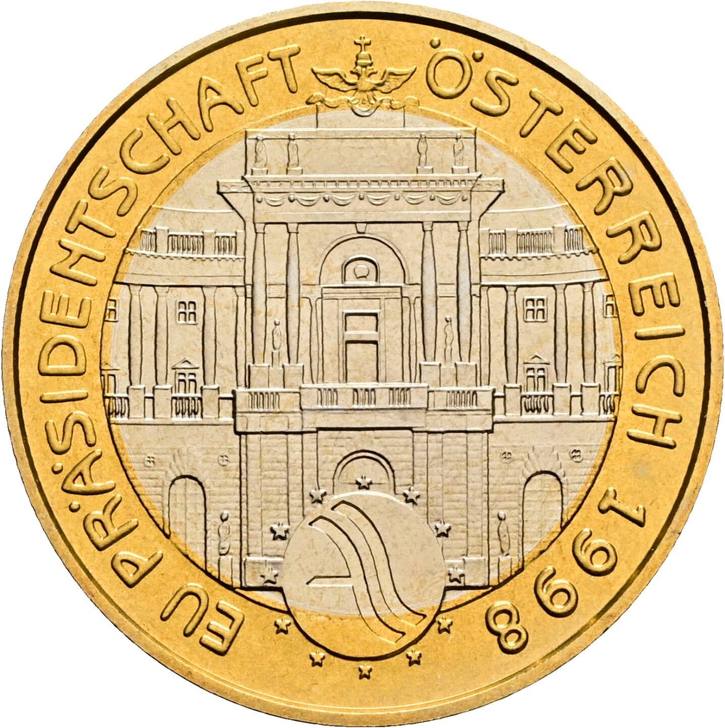 50 Schilling 1998 – Rückseite