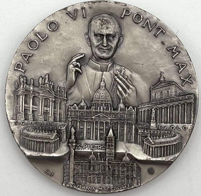 Große High-Relief Medaille