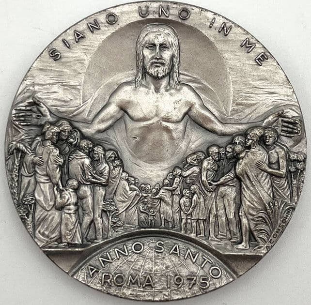 Große High-Relief Medaille