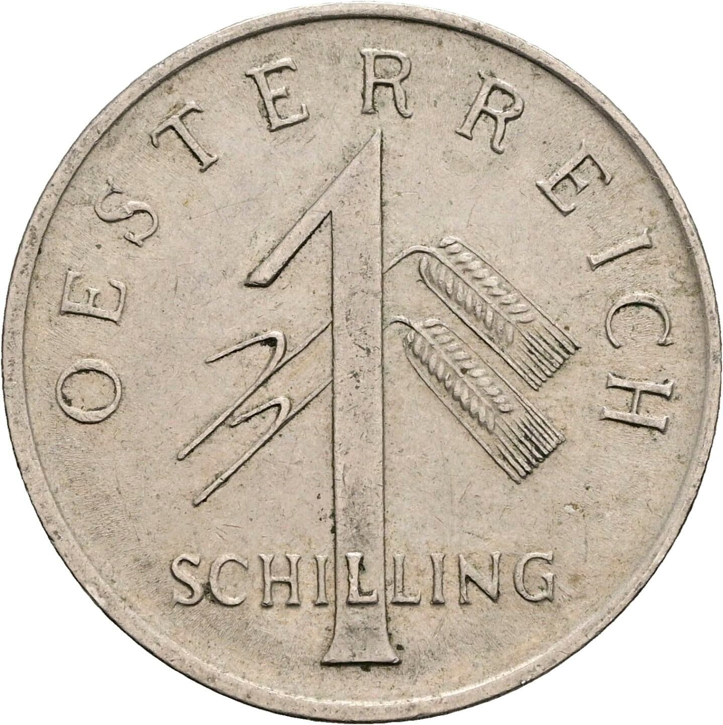 1 Schilling 1934 – Vorderseite