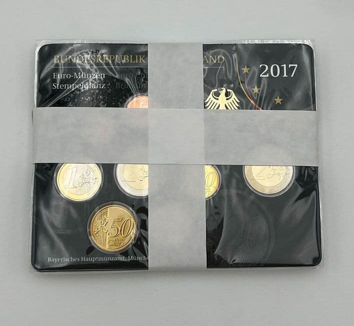 5 Stück Euro Coin Sets