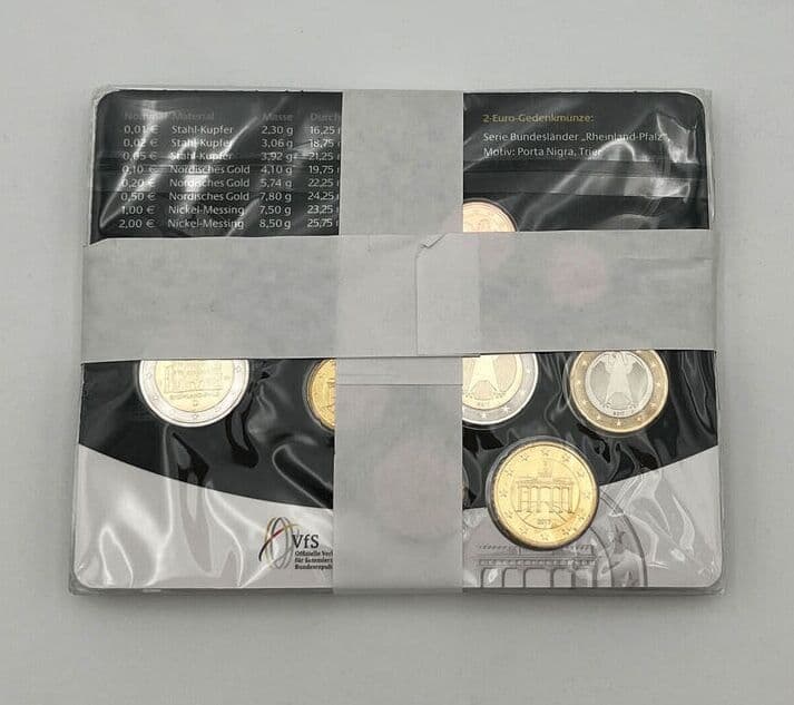 5 Stück Euro Coin Sets
