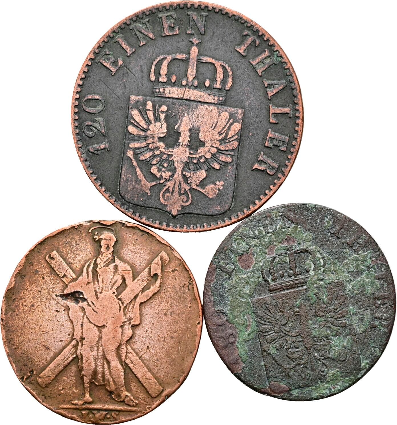 Lot 3 Stück Kleinmünzen