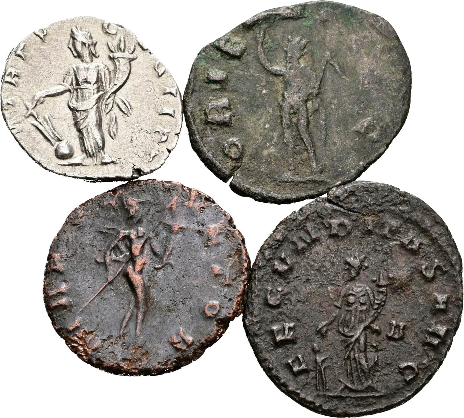 Denar, Folles, Antoniniane