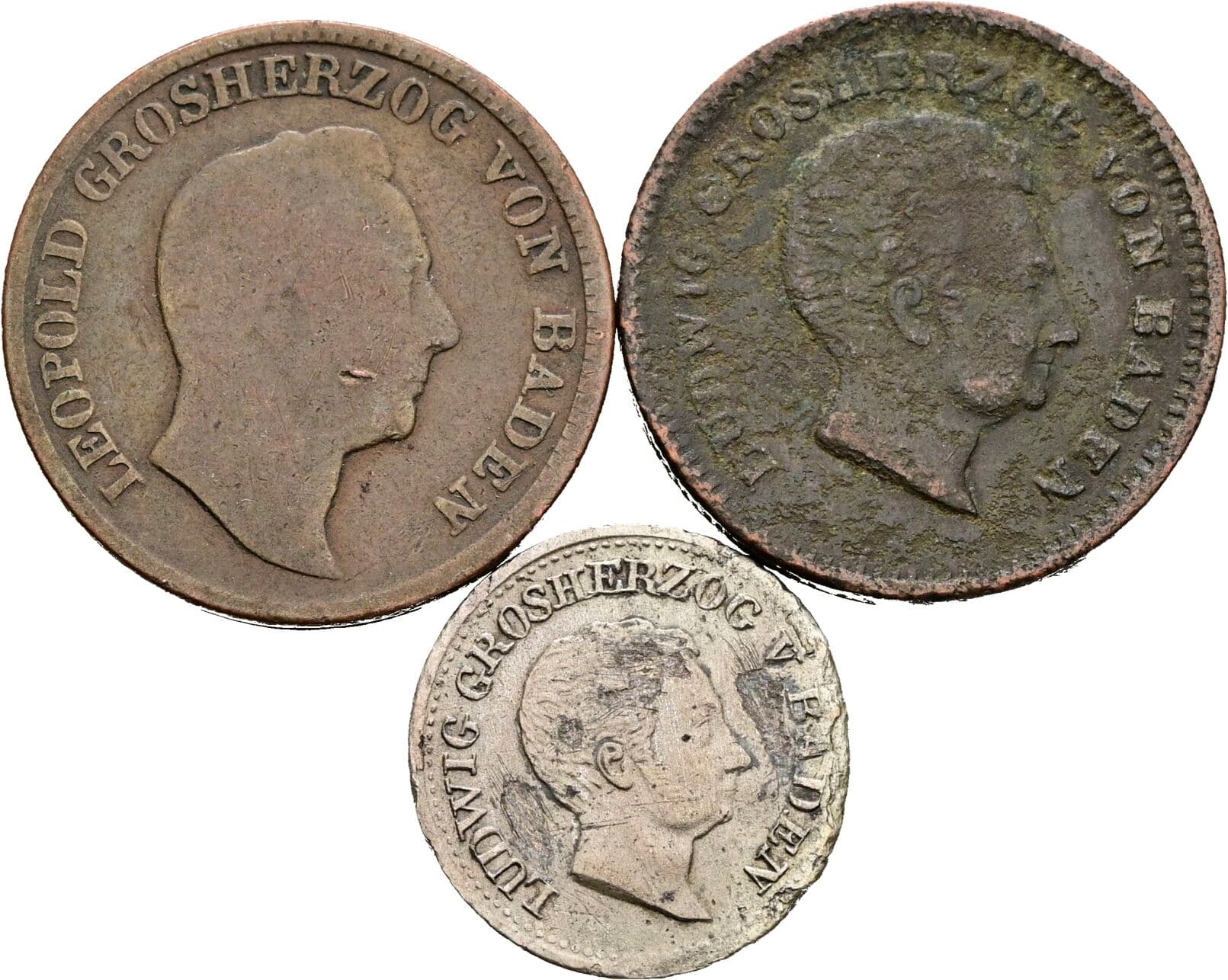 Lot 3 Stück Kreuzer