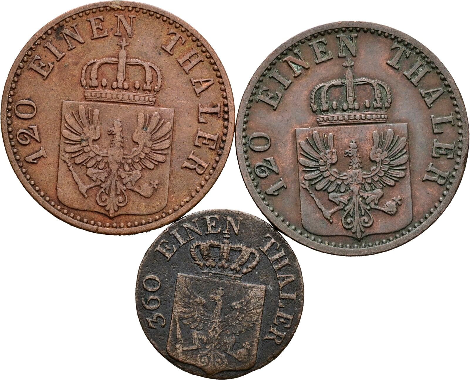Lot 3 Stück Kleinmünzen