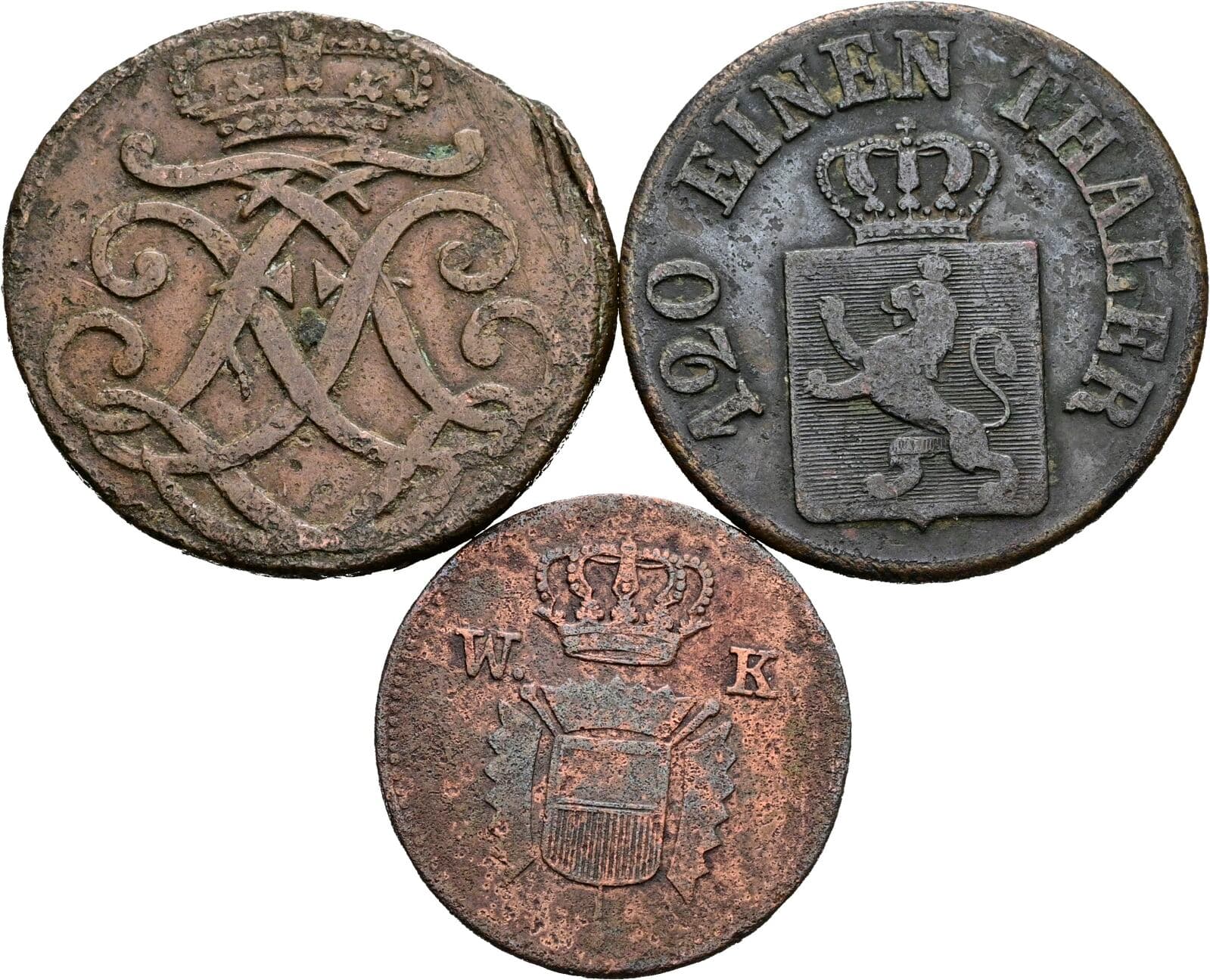 Lot 3 Stück Kleinmünzen