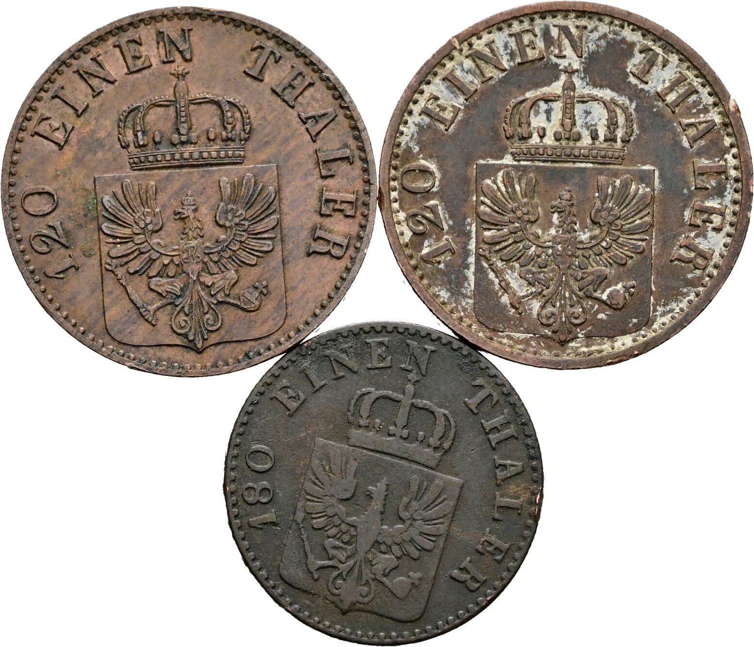 Lot 3 Stück Kleinmünzen