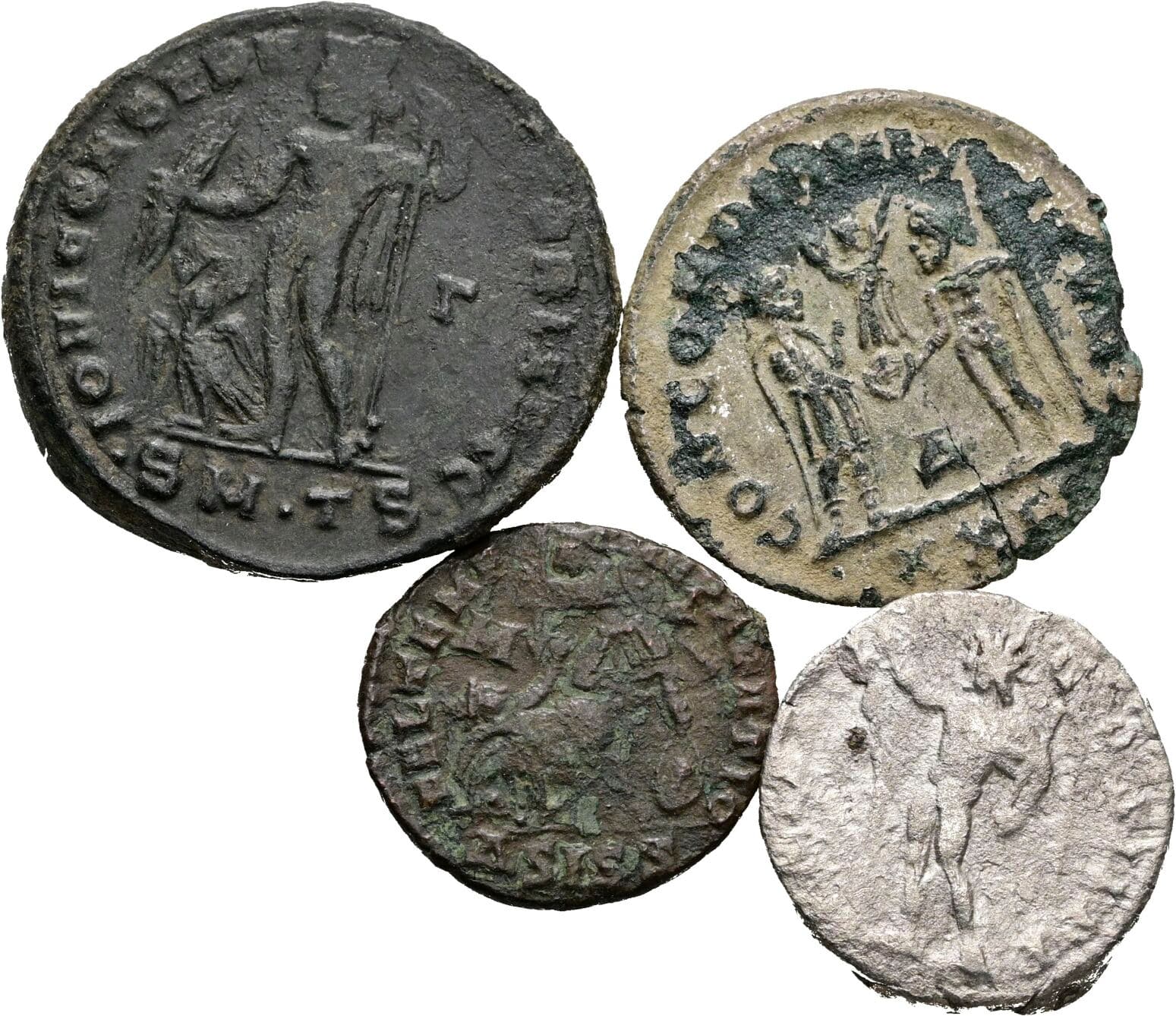 Denar, 3 Stück unbestimmte Münzen