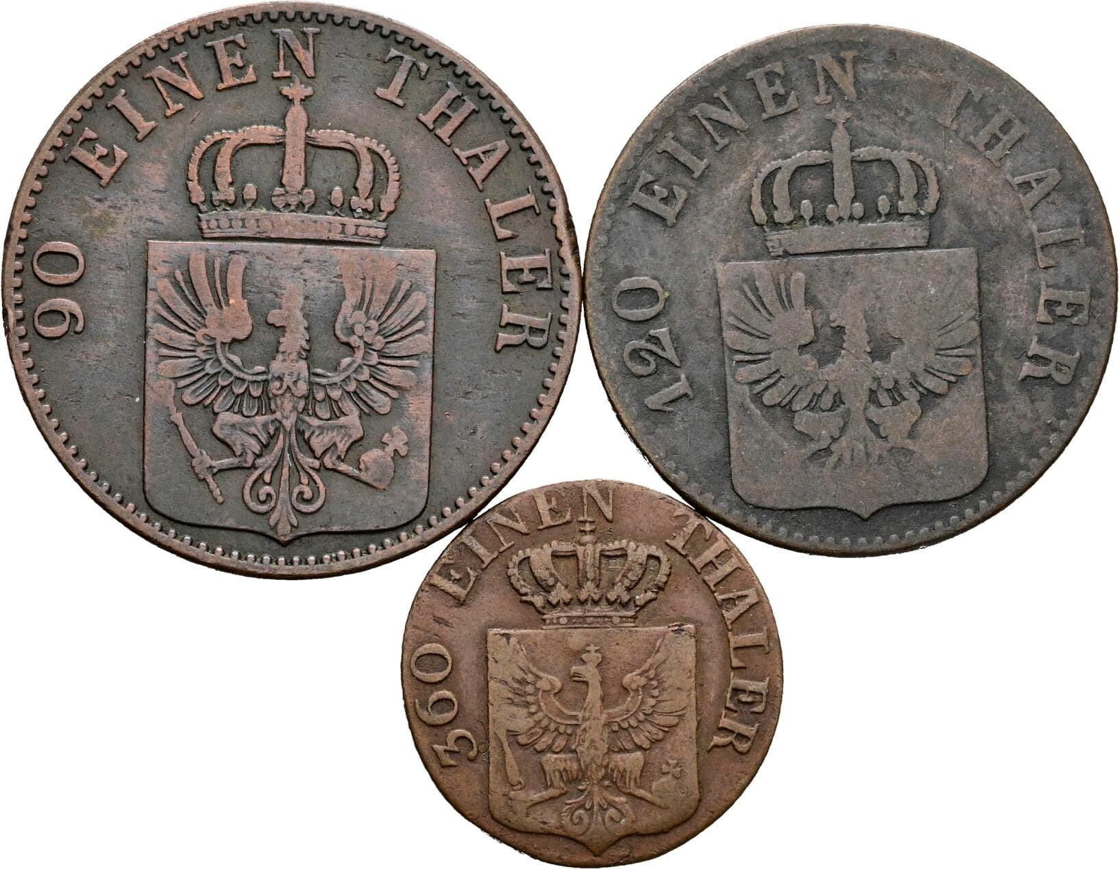 Lot 3 Stück Kleinmünzen