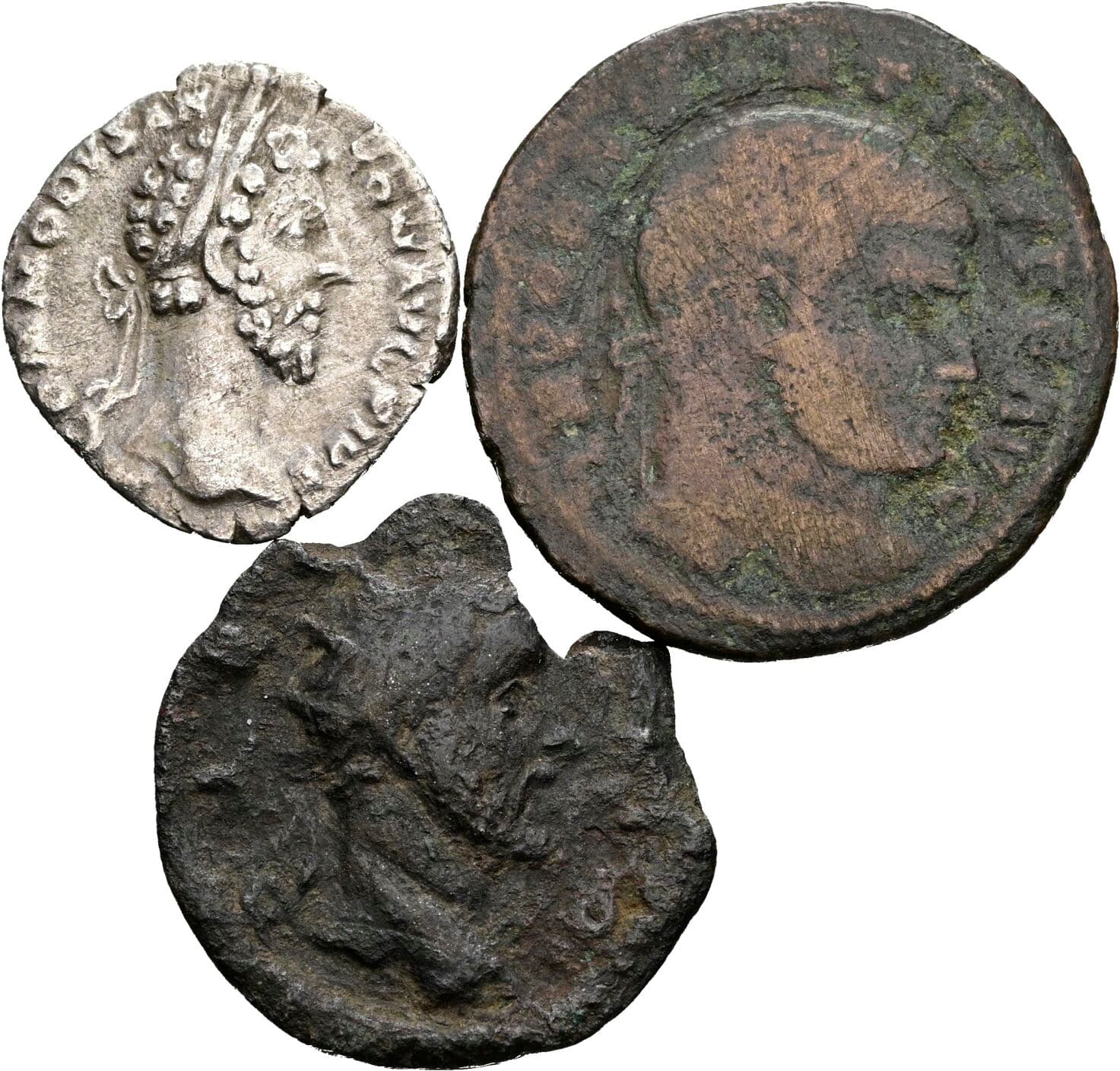 Denar, Bronzemünzen