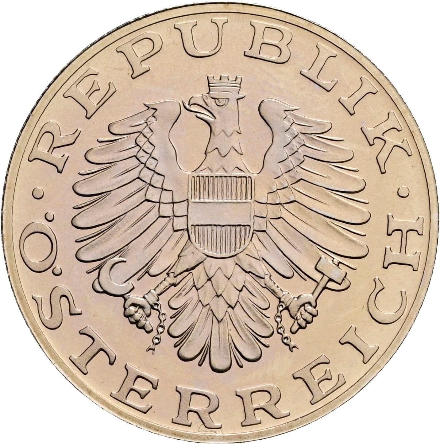 10 Schilling 1991 – Rückseite