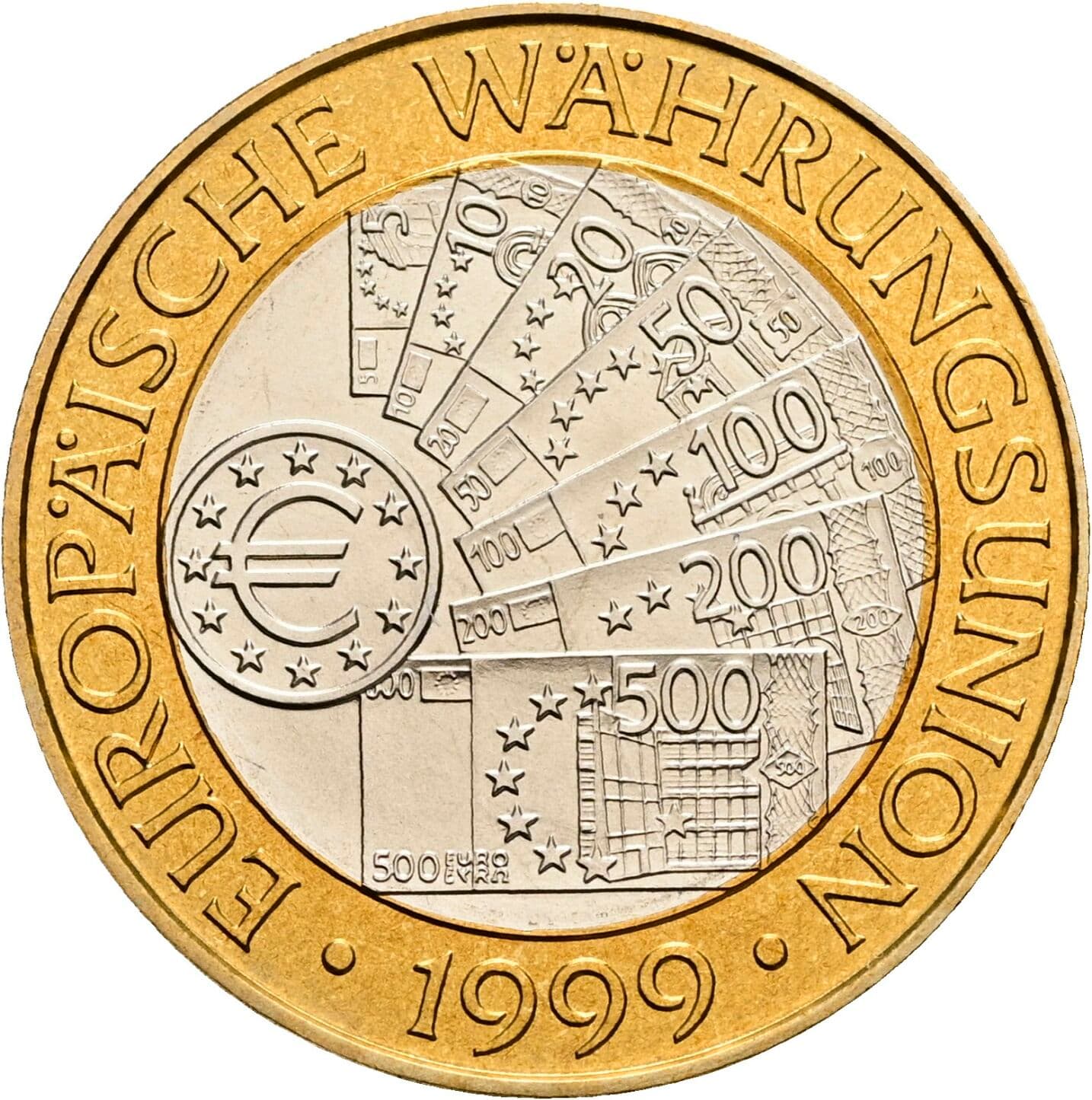 50 Schilling 1999 – Rückseite