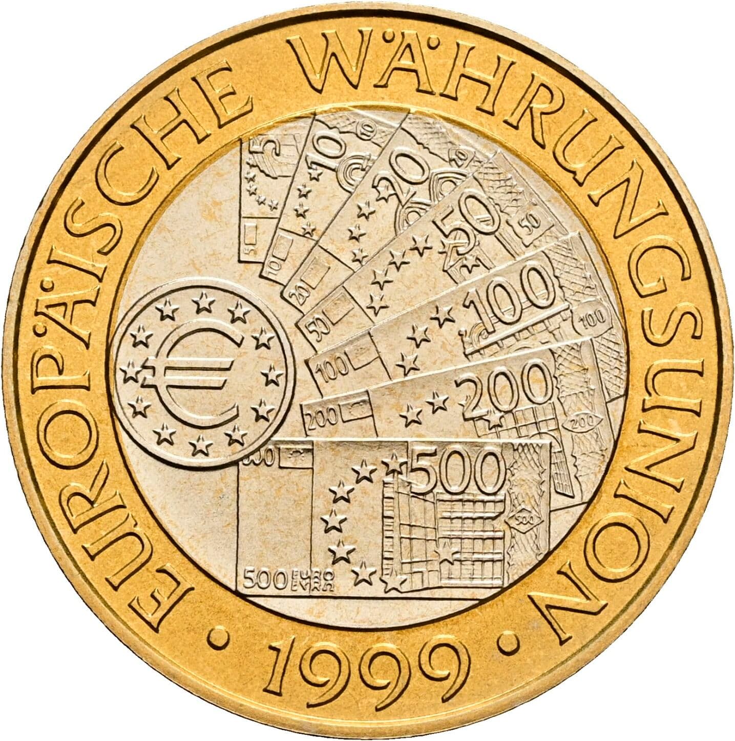50 Schilling 1999 – Rückseite