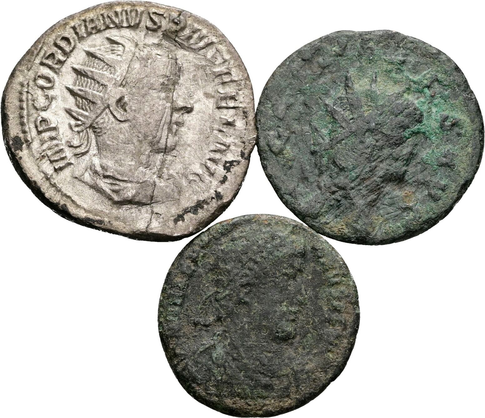 Lot 3 Stück Münzen